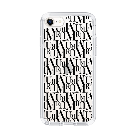 Slim Protection Case［ MURUA - Monogram - Black ］