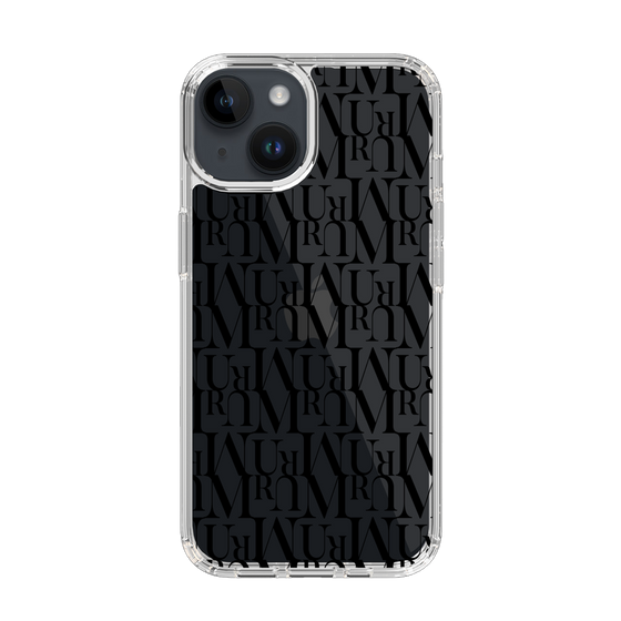 Slim Protection Case［ MURUA - Monogram - Black ］