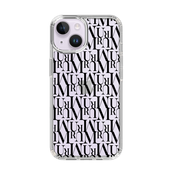 Slim Protection Case［ MURUA - Monogram - Black ］