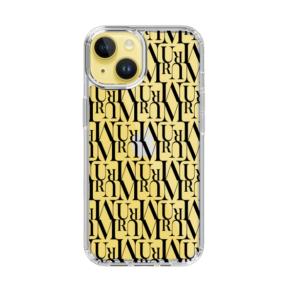 Slim Protection Case［ MURUA - Monogram - Black ］