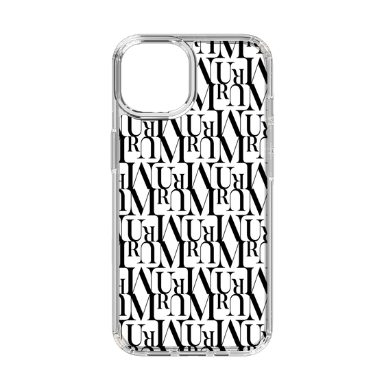 Slim Protection Case［ MURUA - Monogram - Black ］