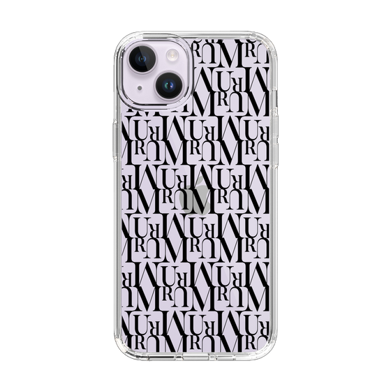 Slim Protection Case［ MURUA - Monogram - Black ］