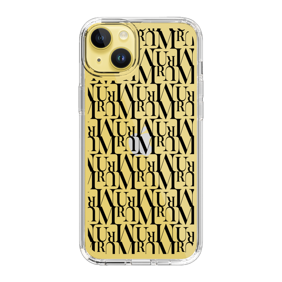 Slim Protection Case［ MURUA - Monogram - Black ］
