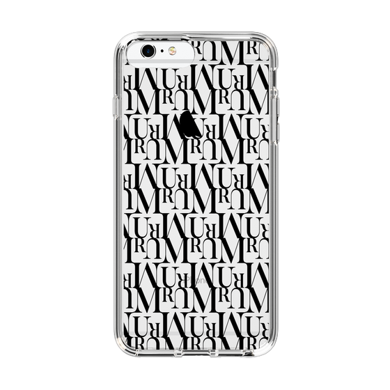 Slim Protection Case［ MURUA - Monogram - Black ］