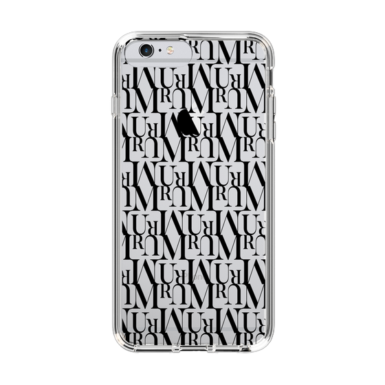 Slim Protection Case［ MURUA - Monogram - Black ］