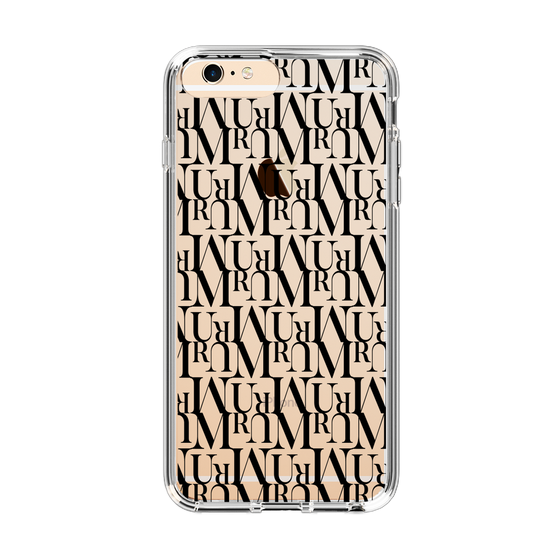 Slim Protection Case［ MURUA - Monogram - Black ］