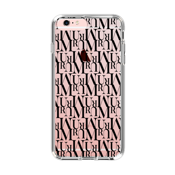 Slim Protection Case［ MURUA - Monogram - Black ］