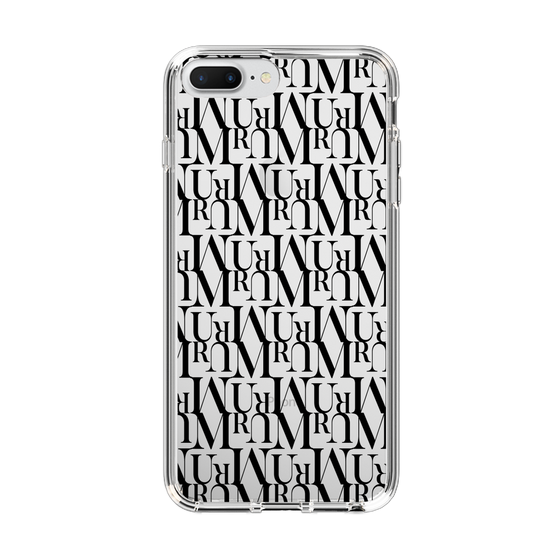 Slim Protection Case［ MURUA - Monogram - Black ］