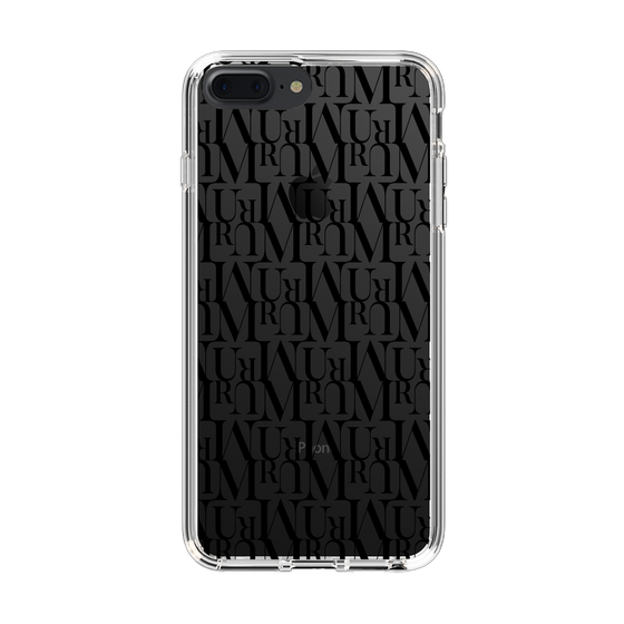 Slim Protection Case［ MURUA - Monogram - Black ］