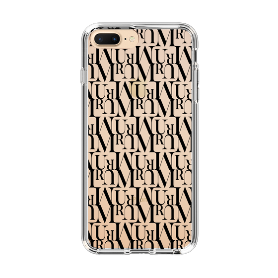 Slim Protection Case［ MURUA - Monogram - Black ］