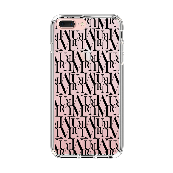 Slim Protection Case［ MURUA - Monogram - Black ］