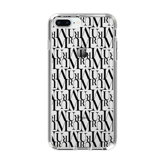 Slim Protection Case［ MURUA - Monogram - Black ］