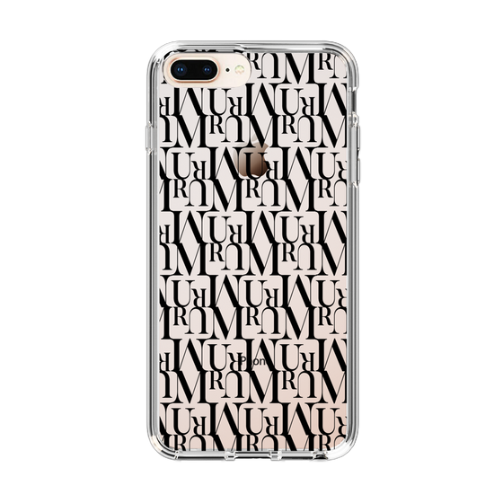 Slim Protection Case［ MURUA - Monogram - Black ］