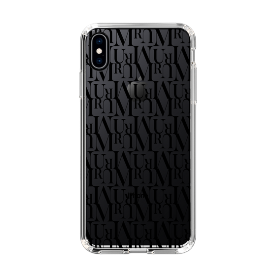 Slim Protection Case［ MURUA - Monogram - Black ］