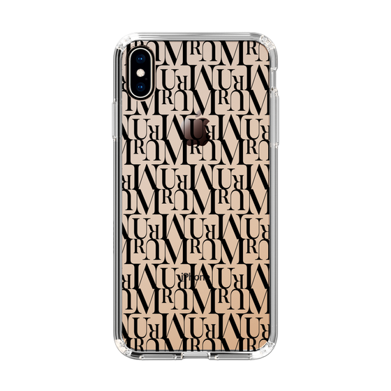 Slim Protection Case［ MURUA - Monogram - Black ］