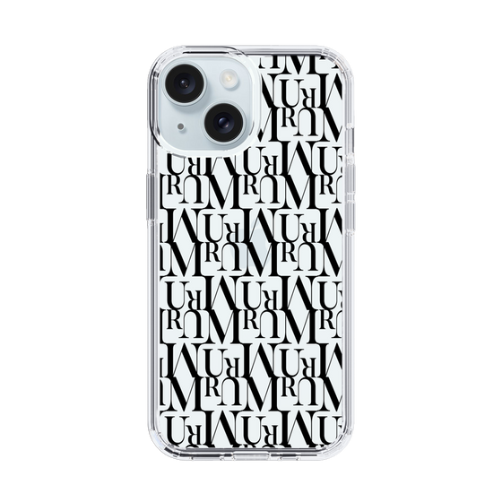 Slim Protection Case［ MURUA - Monogram - Black ］
