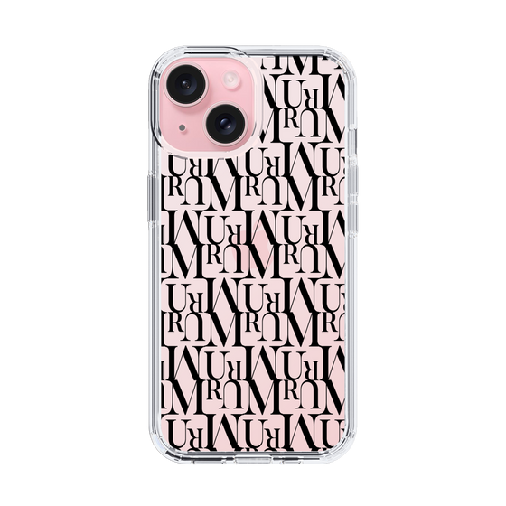 Slim Protection Case［ MURUA - Monogram - Black ］