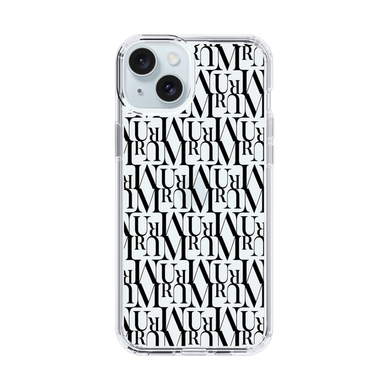 Slim Protection Case［ MURUA - Monogram - Black ］