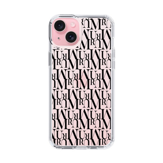 Slim Protection Case［ MURUA - Monogram - Black ］
