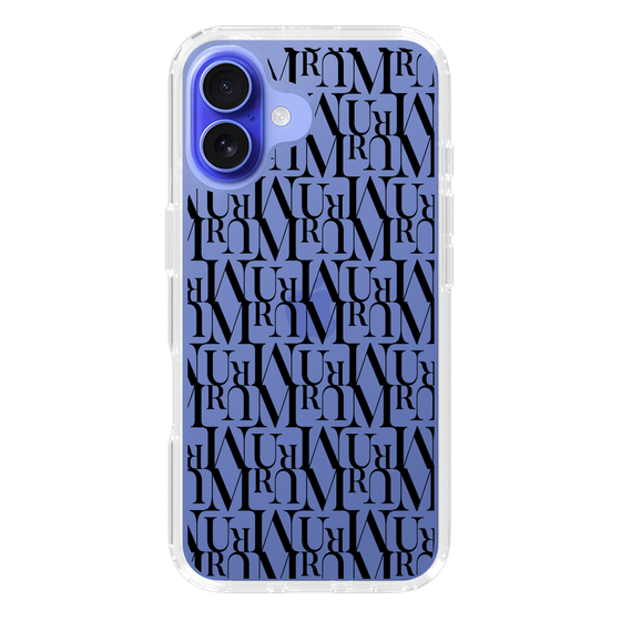 Slim Protection Case［ MURUA - Monogram - Black ］