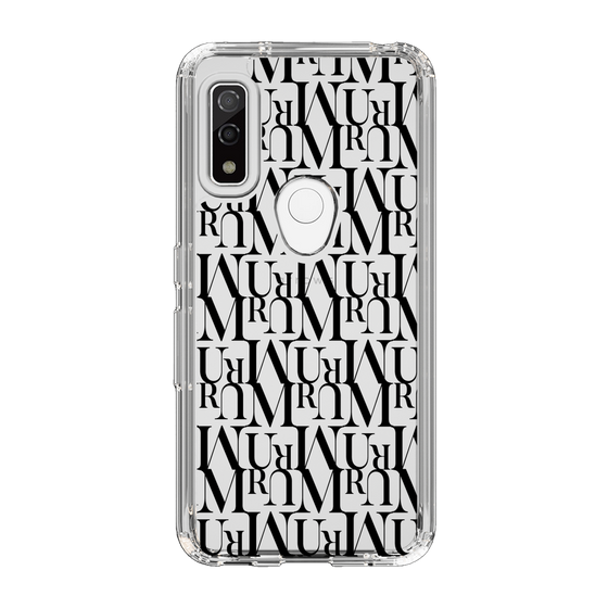 Slim Protection Case［ MURUA - Monogram - Black ］