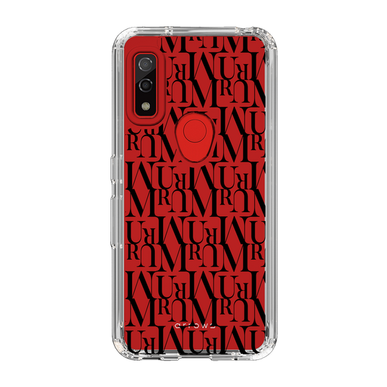 Slim Protection Case［ MURUA - Monogram - Black ］