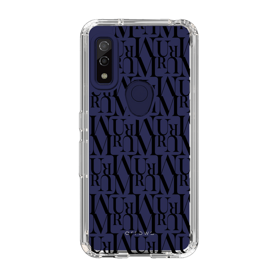 Slim Protection Case［ MURUA - Monogram - Black ］