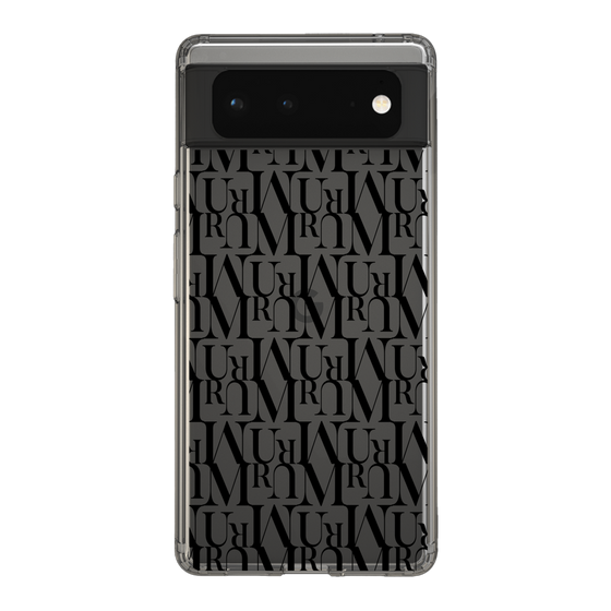 Slim Protection Case［ MURUA - Monogram - Black ］