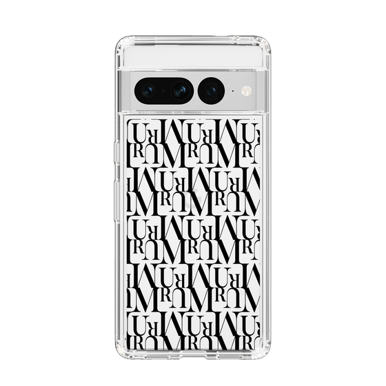 Slim Protection Case［ MURUA - Monogram - Black ］