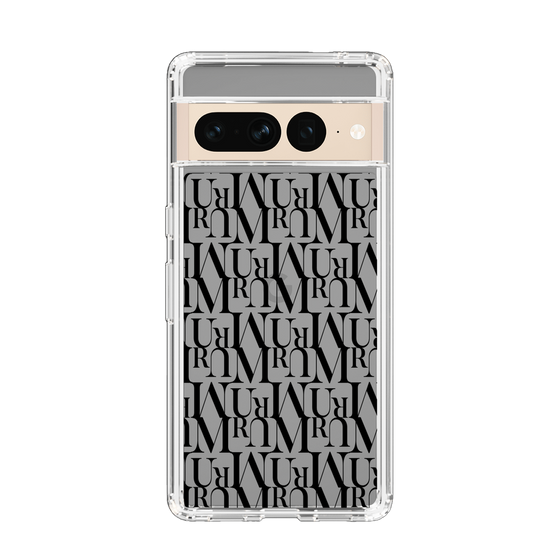Slim Protection Case［ MURUA - Monogram - Black ］