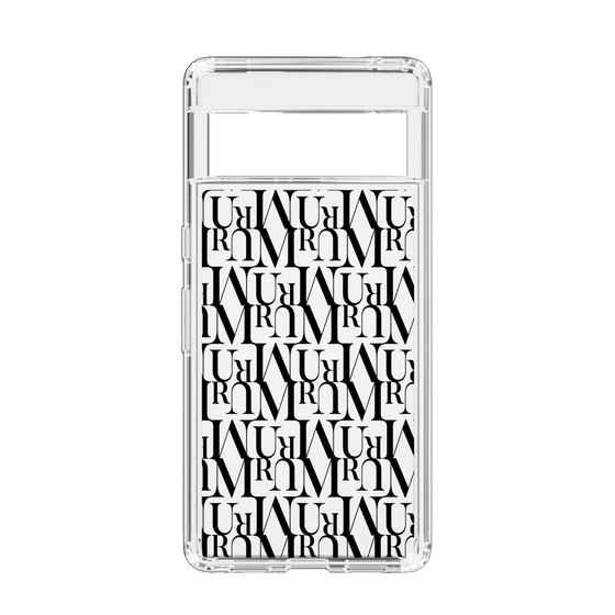 Slim Protection Case［ MURUA - Monogram - Black ］