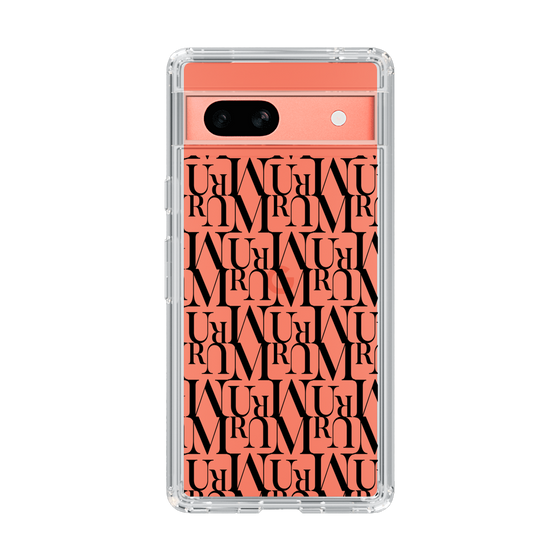 Slim Protection Case［ MURUA - Monogram - Black ］
