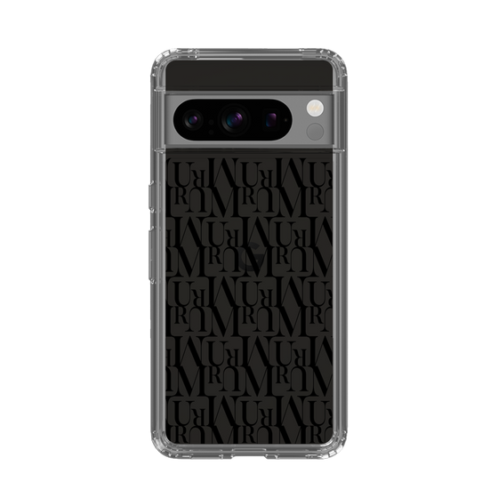 Slim Protection Case［ MURUA - Monogram - Black ］