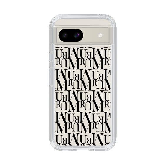 Slim Protection Case［ MURUA - Monogram - Black ］