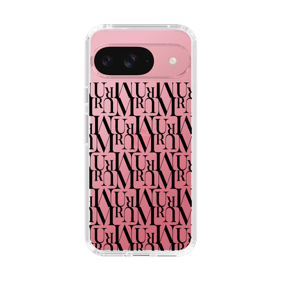 Slim Protection Case［ MURUA - Monogram - Black ］