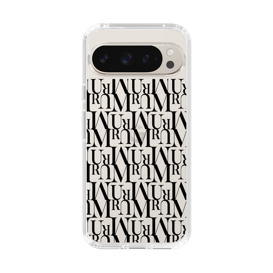 Slim Protection Case［ MURUA - Monogram - Black ］
