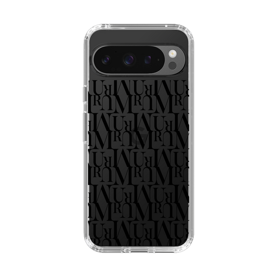 Slim Protection Case［ MURUA - Monogram - Black ］