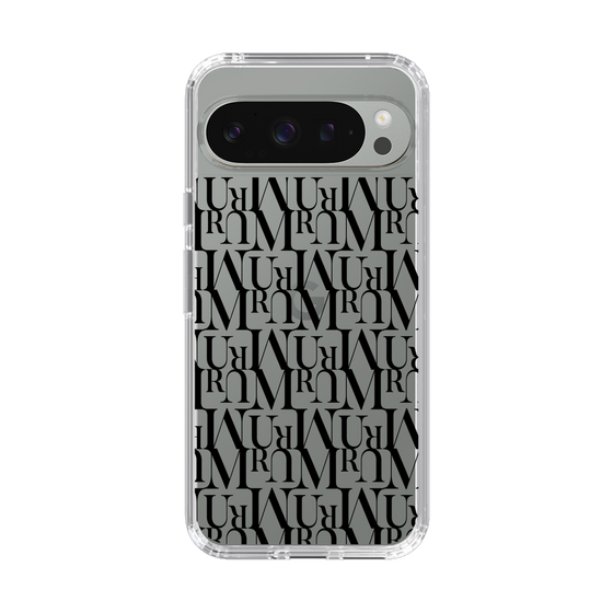 Slim Protection Case［ MURUA - Monogram - Black ］