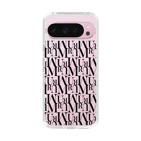 Slim Protection Case［ MURUA - Monogram - Black ］