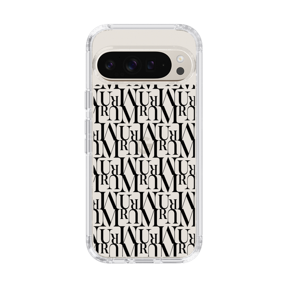 Slim Protection Case［ MURUA - Monogram - Black ］