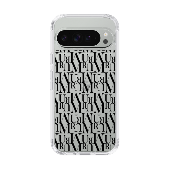 Slim Protection Case［ MURUA - Monogram - Black ］