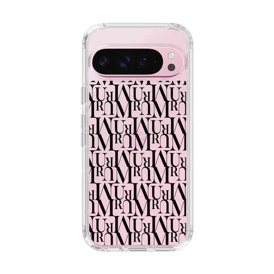 Slim Protection Case［ MURUA - Monogram - Black ］