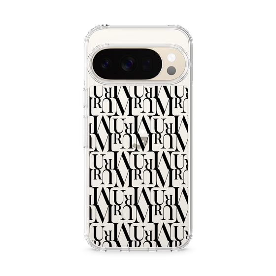 Slim Protection Case［ MURUA - Monogram - Black ］