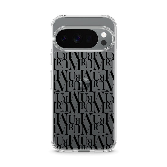Slim Protection Case［ MURUA - Monogram - Black ］