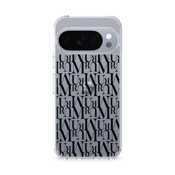 Slim Protection Case［ MURUA - Monogram - Black ］
