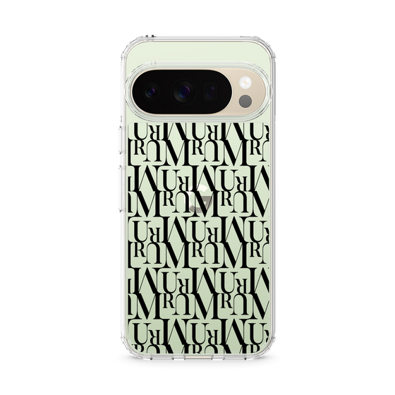 Slim Protection Case［ MURUA - Monogram - Black ］