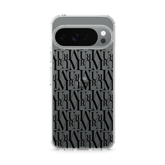 Slim Protection Case［ MURUA - Monogram - Black ］