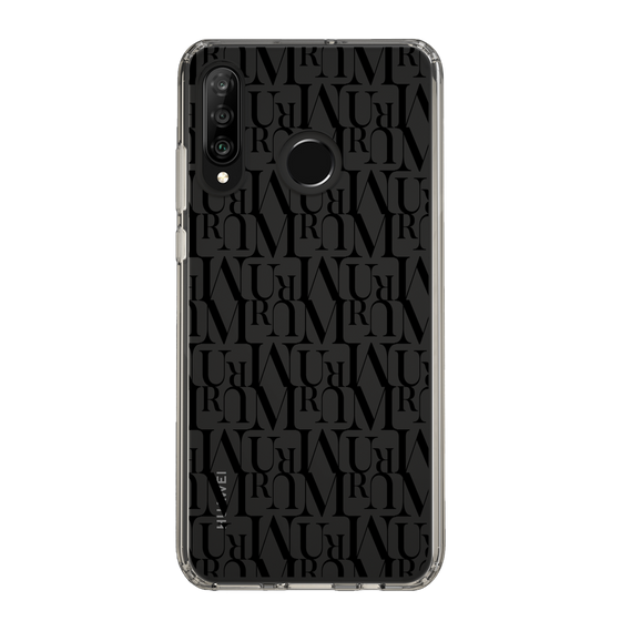 Slim Protection Case［ MURUA - Monogram - Black ］