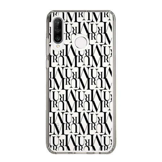 Slim Protection Case［ MURUA - Monogram - Black ］