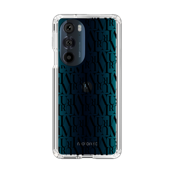 Slim Protection Case［ MURUA - Monogram - Black ］